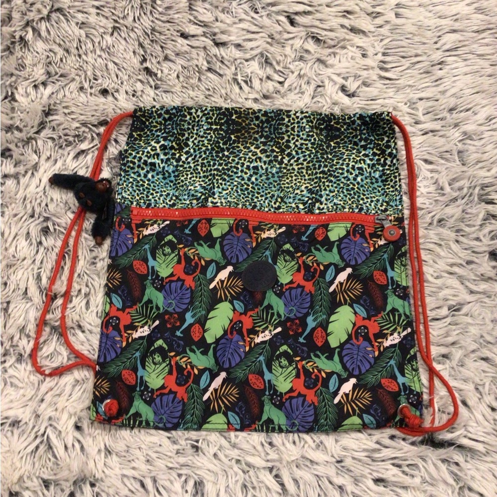 Kipling X Disney Jungle Book drawstring backpack